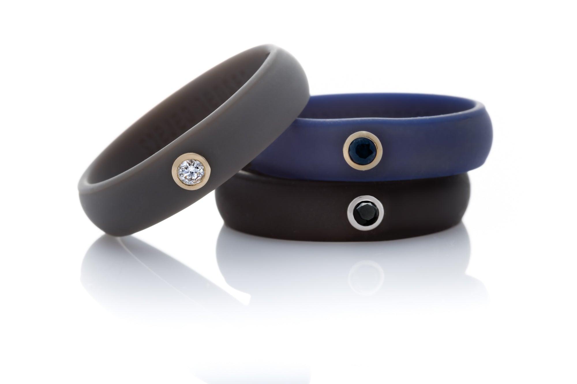 Men's Silicone Rings - Casual Carats