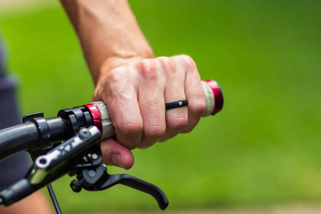 black silicone rings