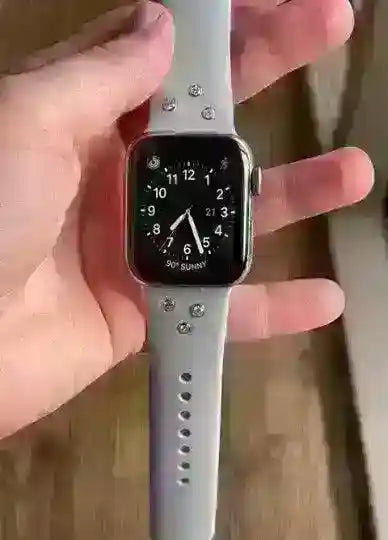 6 Diamond Smartwatch Band 0.48tcw.