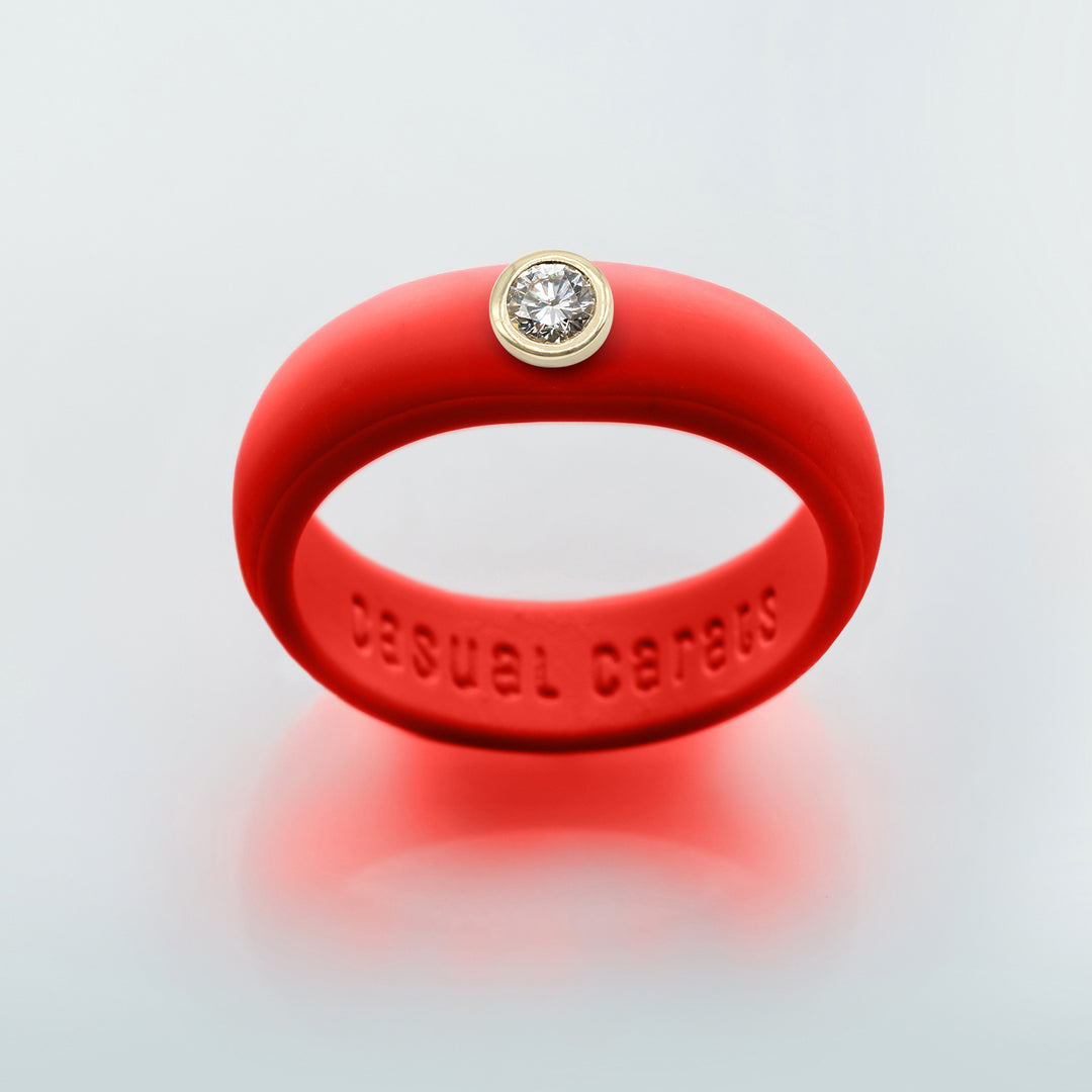 0.25ct. Classic LGD Silicone Ring
