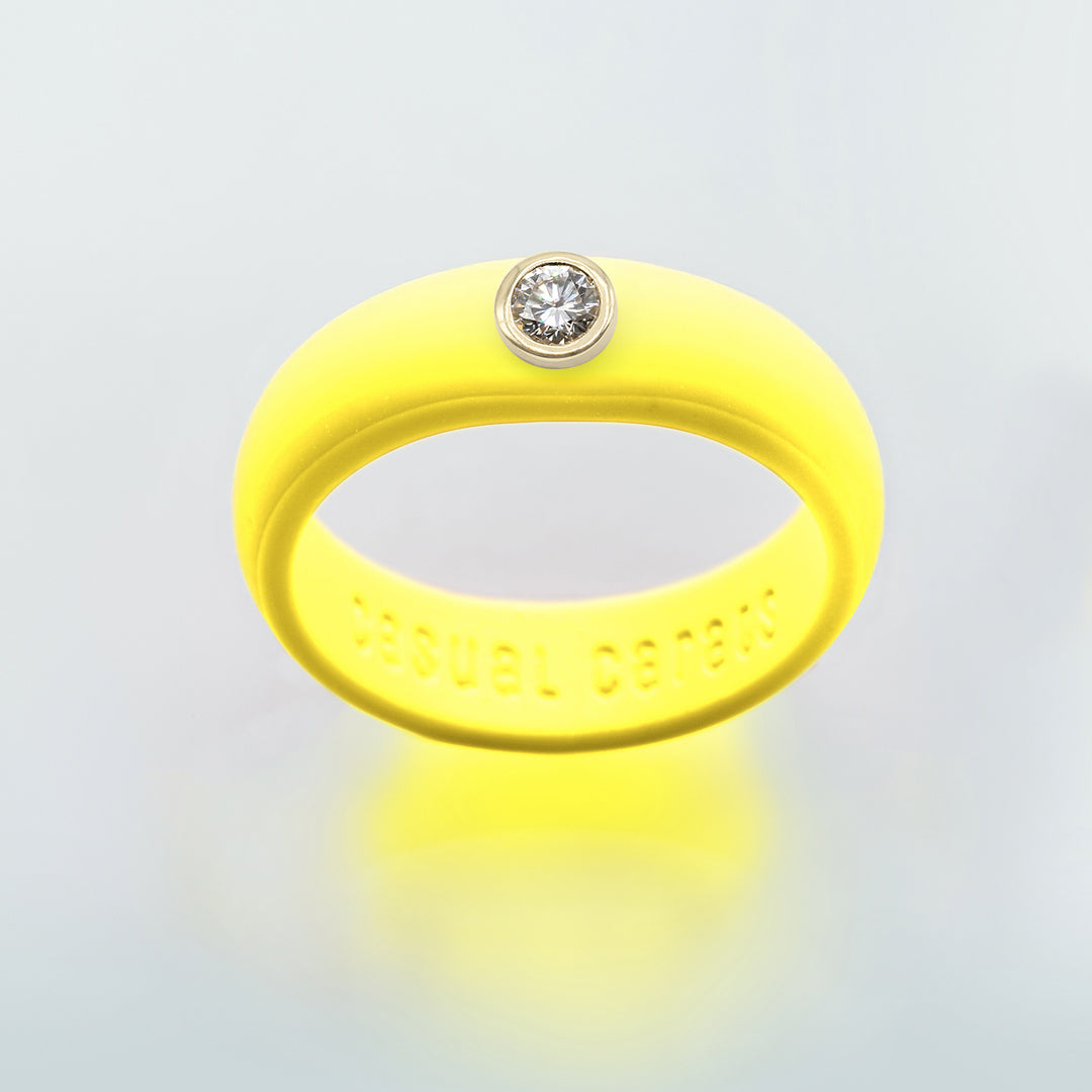 0.10ct. Classic LGD Silicone Ring