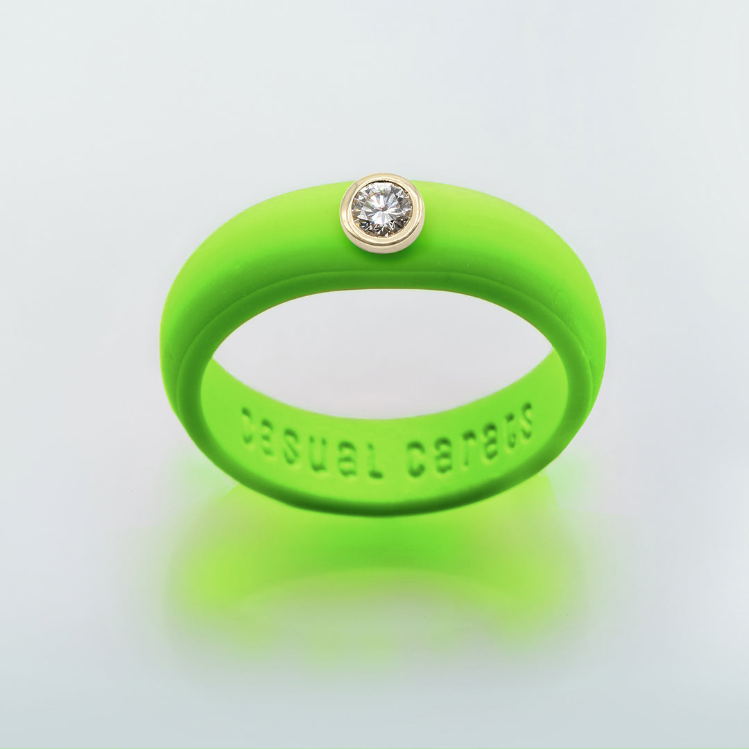 0.25ct. Classic LGD Silicone Ring