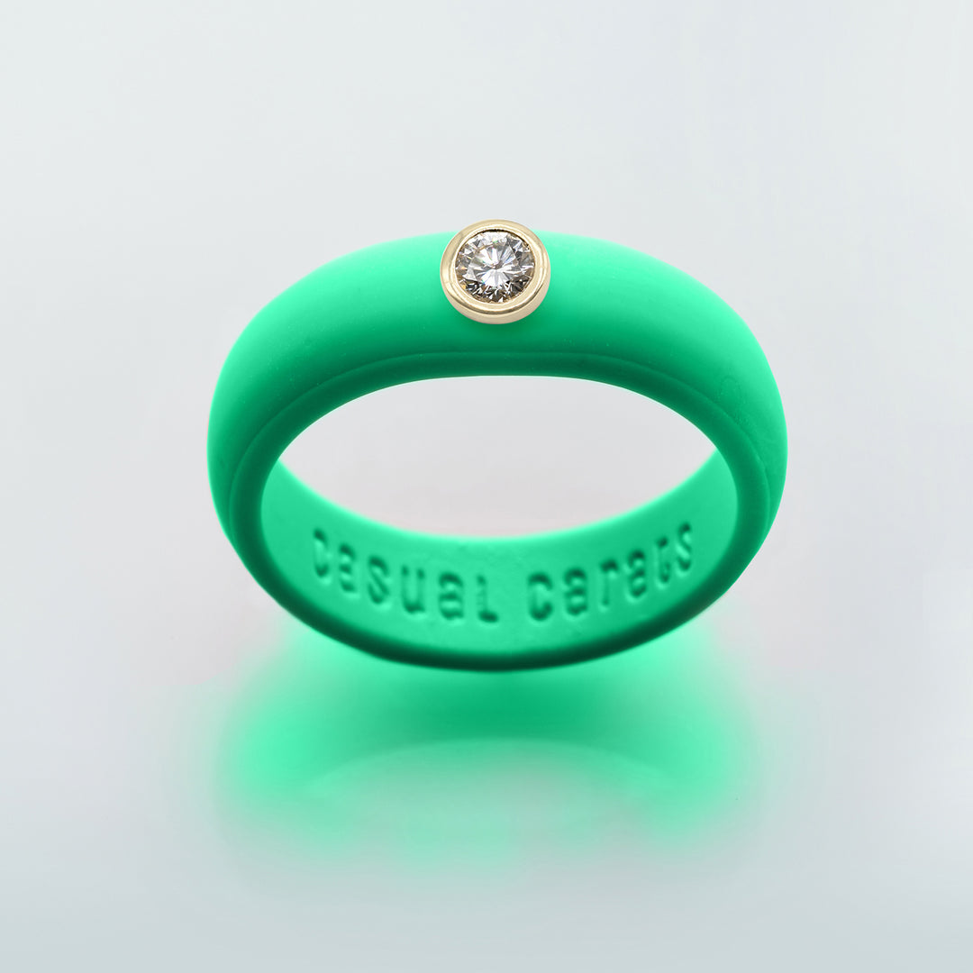 0.25ct. Classic LGD Silicone Ring