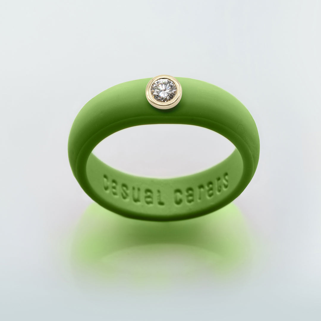 0.25ct. Classic LGD Silicone Ring