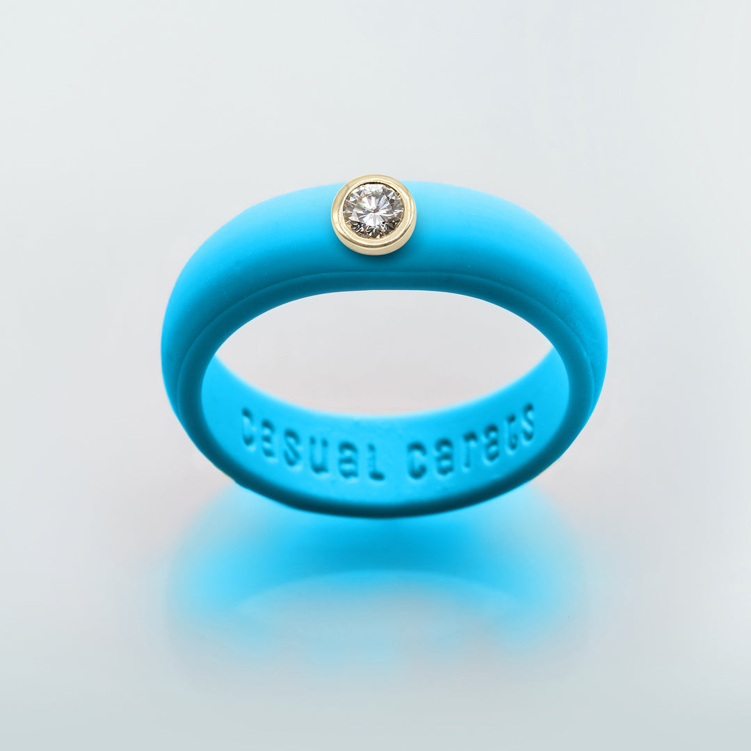 0.25ct. Classic LGD Silicone Ring