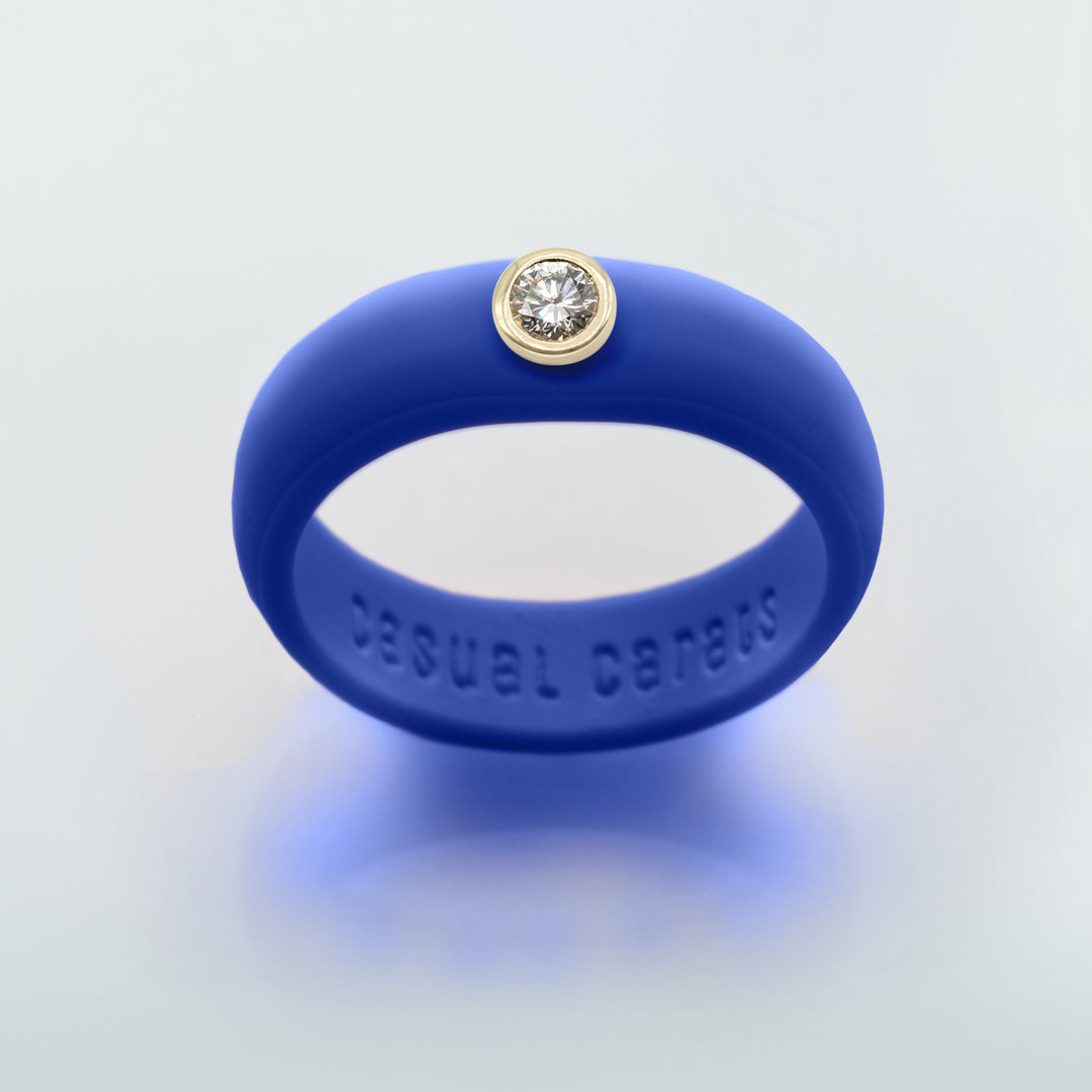 0.10ct. Classic LGD Silicone Ring