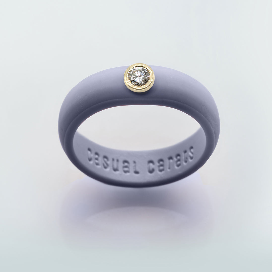 0.25ct. Classic LGD Silicone Ring