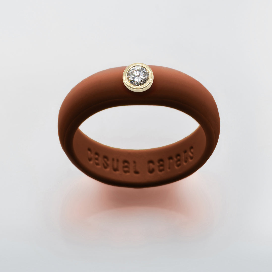 0.25ct. Classic LGD Silicone Ring