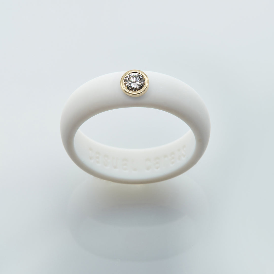 0.10ct. Classic LGD Silicone Ring