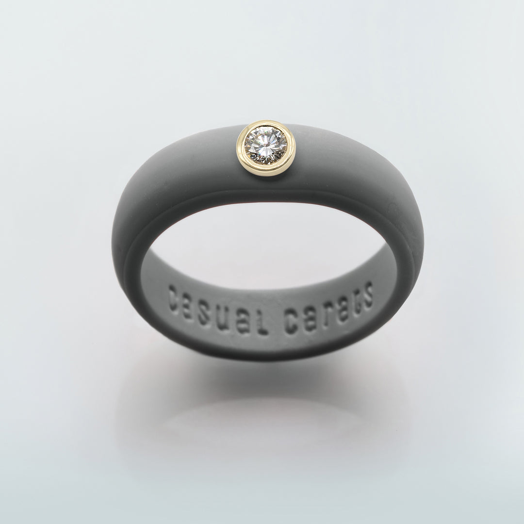 0.10ct. Classic LGD Silicone Ring