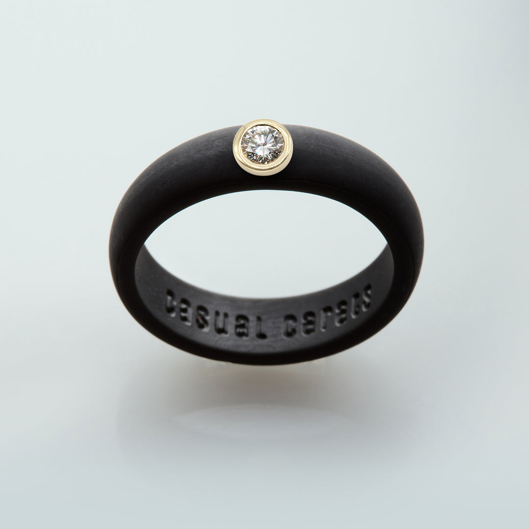 0.10ct. Classic LGD Silicone Ring