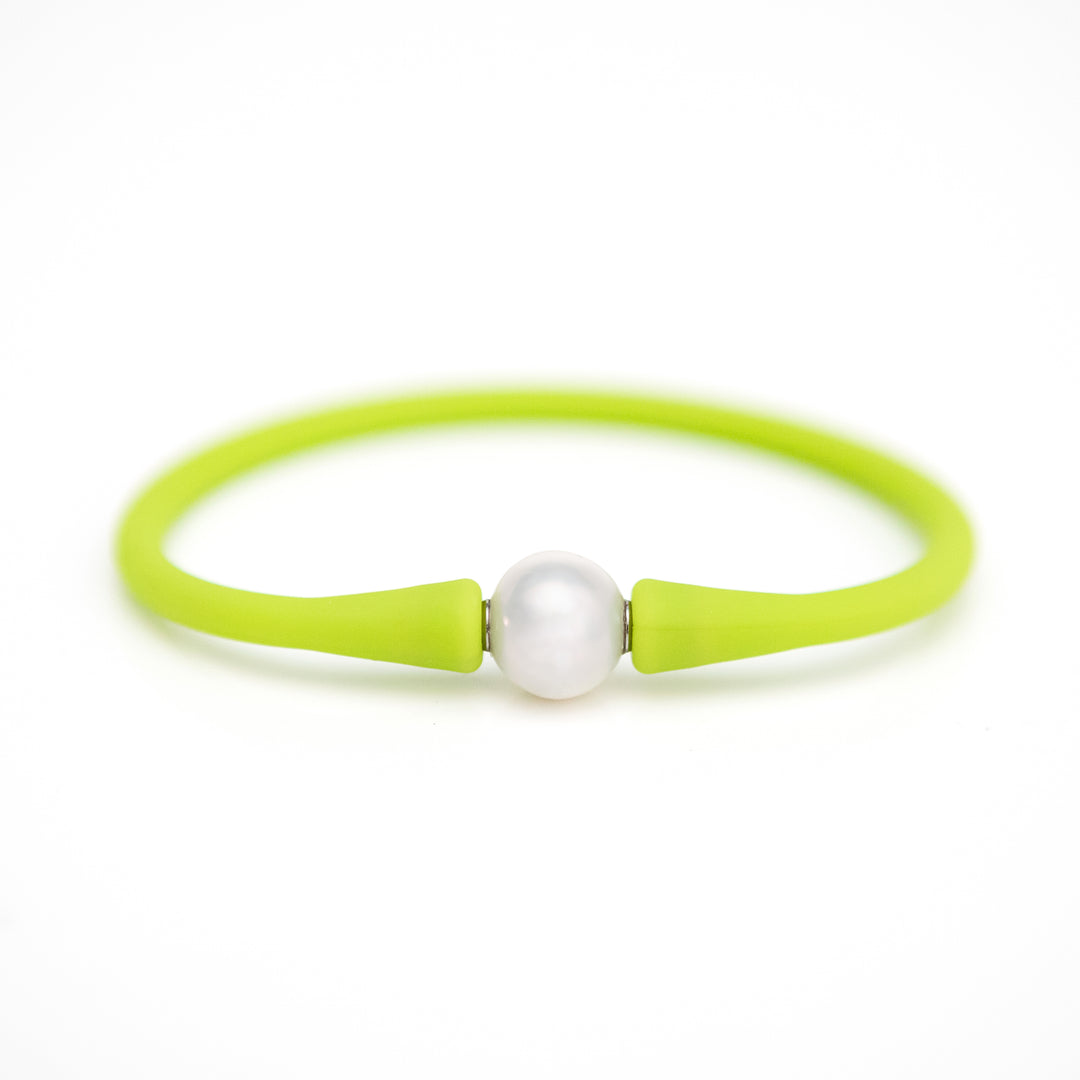 Freshwater Pearl Silicone Bracelet