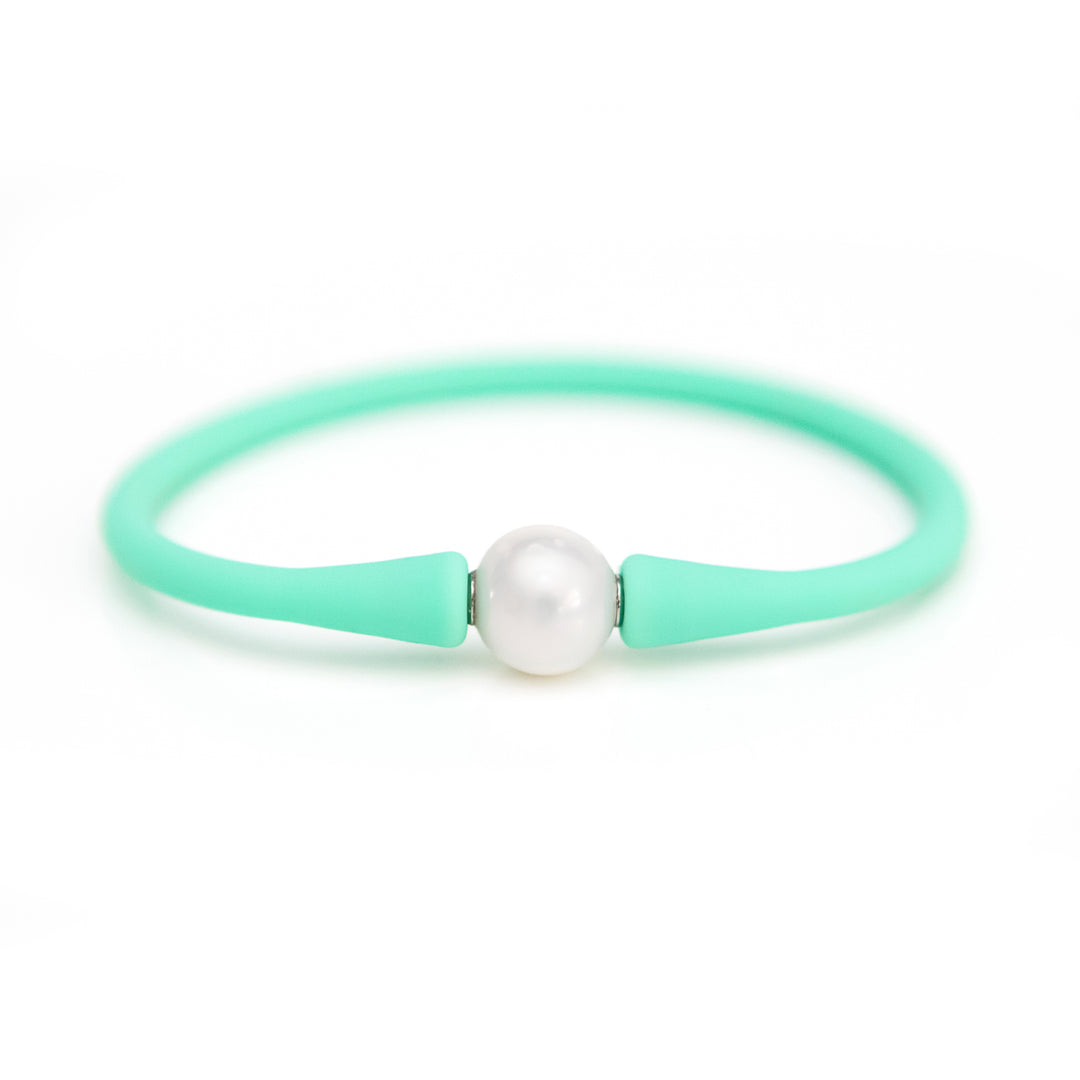 Freshwater Pearl Silicone Bracelet