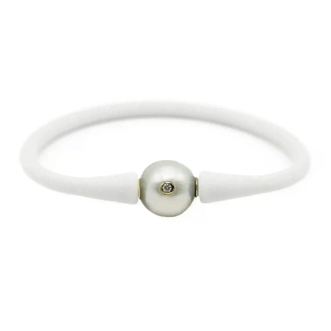 1 Diamond Freshwater Pearl Bracelet