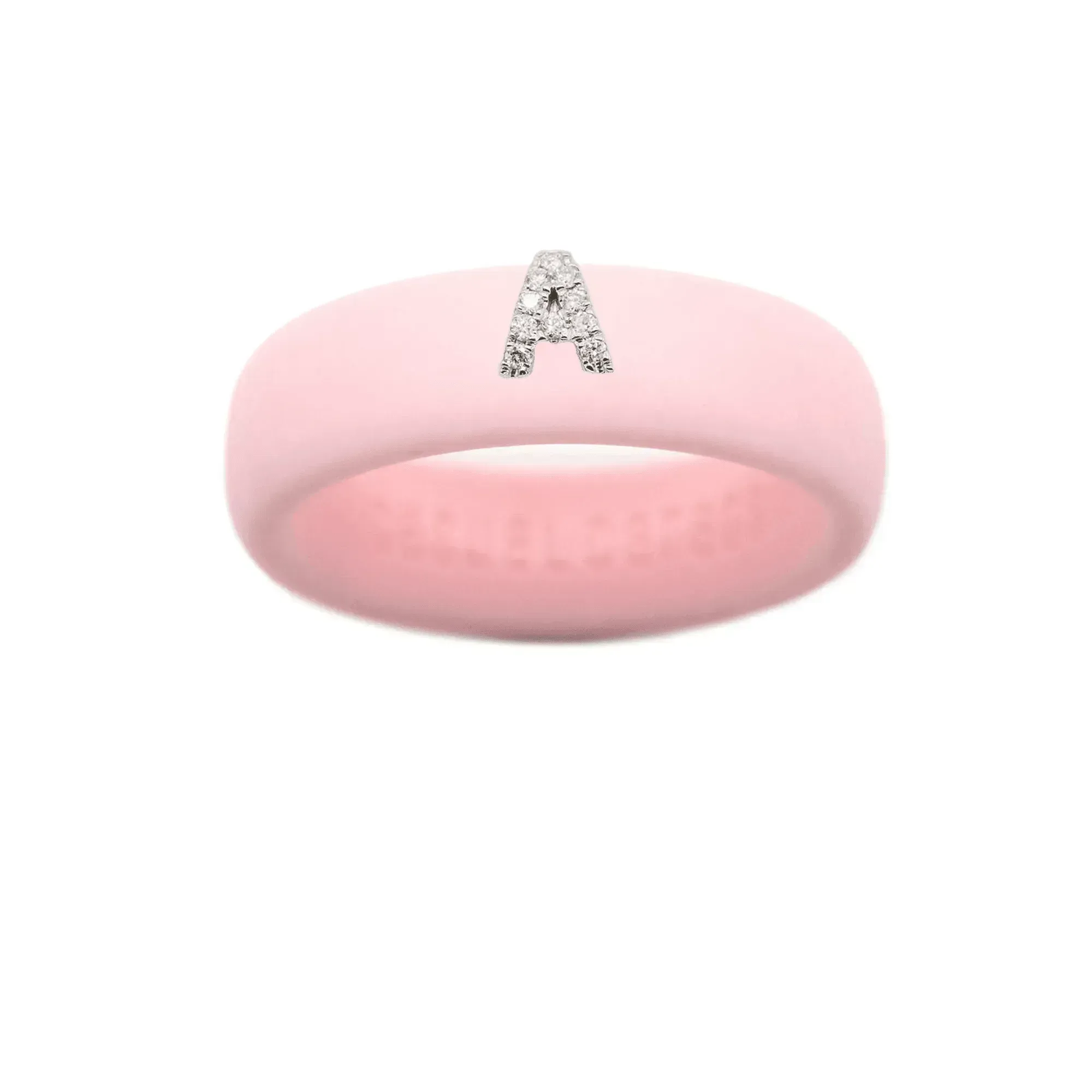 “A” Diamond Initial - Size 4