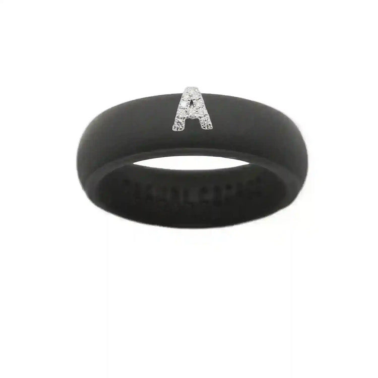 “A” Diamond Initial - Size 7