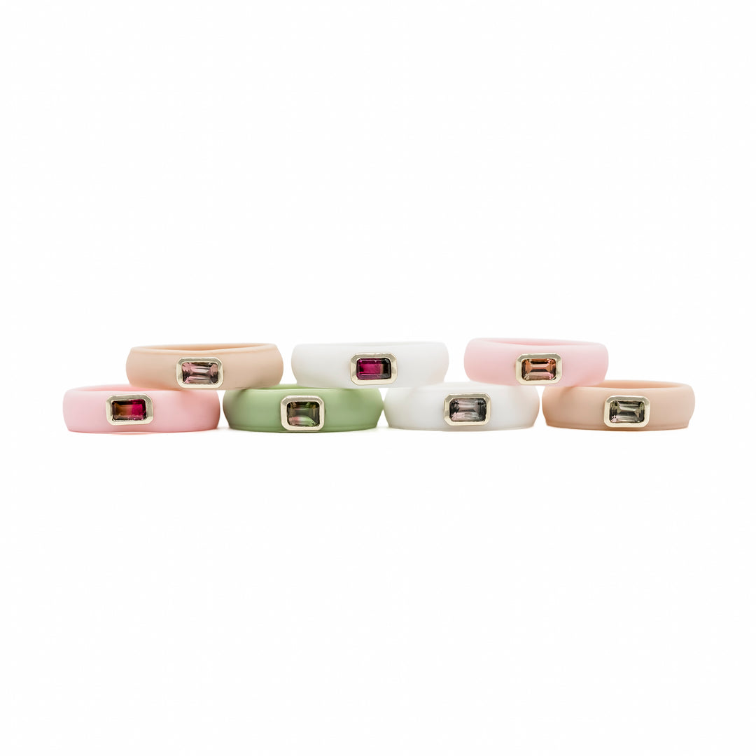 14K Bicolor Tourmaline