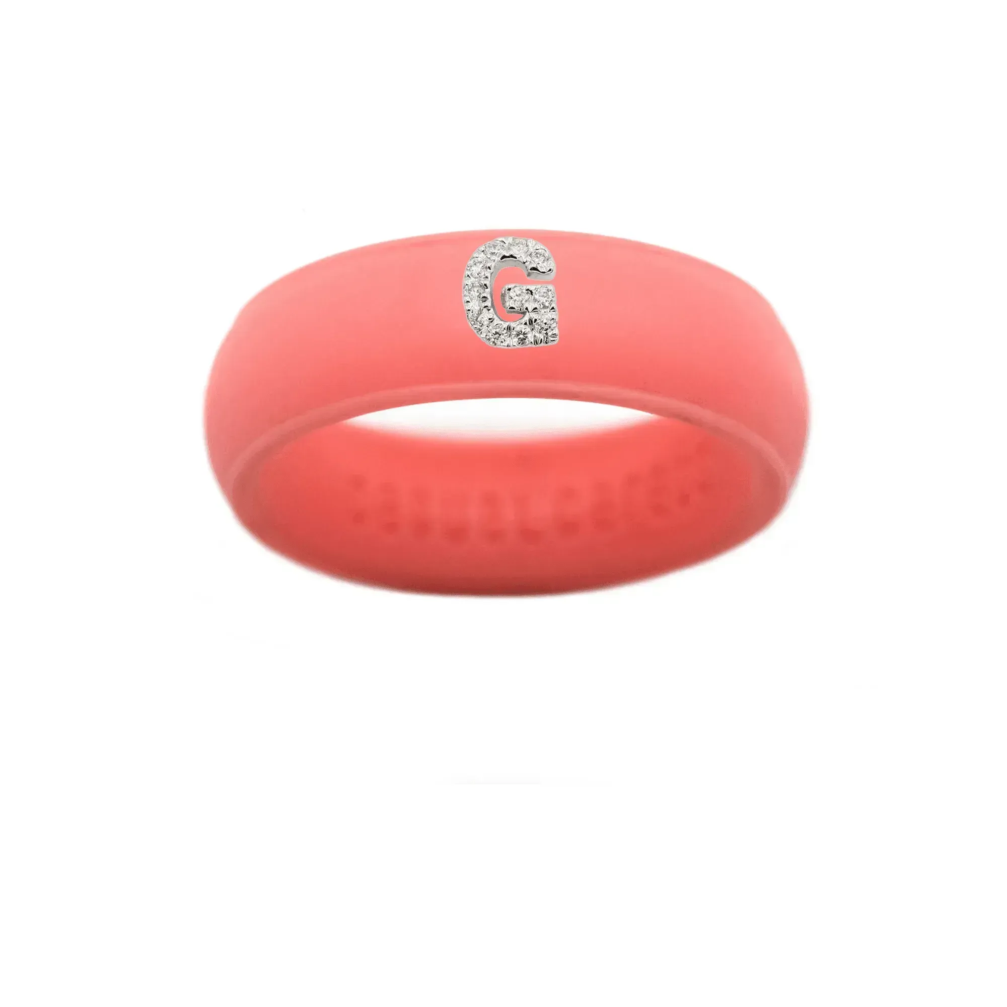 “G” Diamond Initial - Size 4