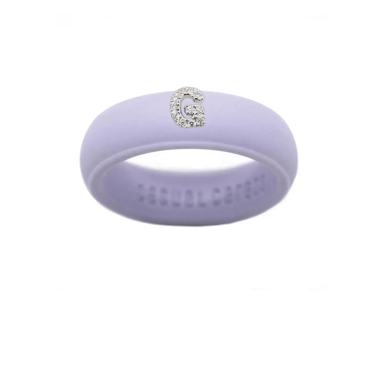 “G” Diamond Initial - Size 6