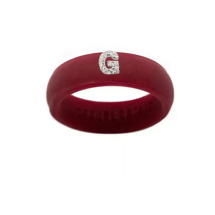 “G” Diamond Initial - Size 7
