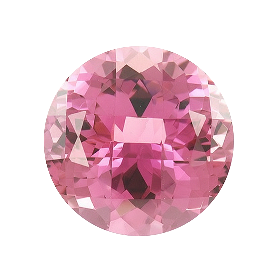 October - Pink Tourmaline Silicone Ring
