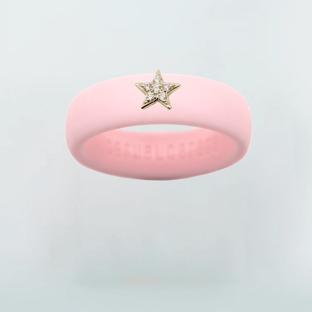 Diamond Star Silicone Ring