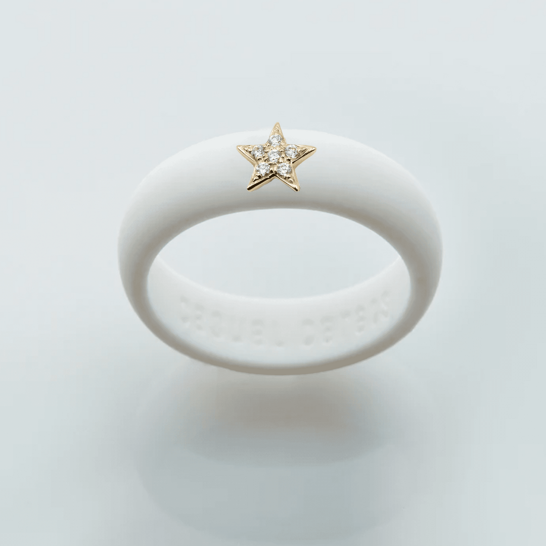 Diamond Star Silicone Ring