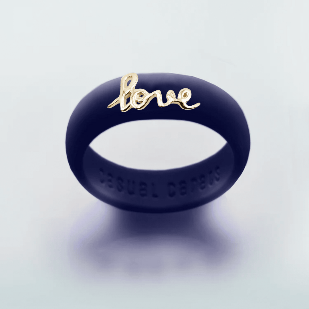 Yellow Gold Script "Love"