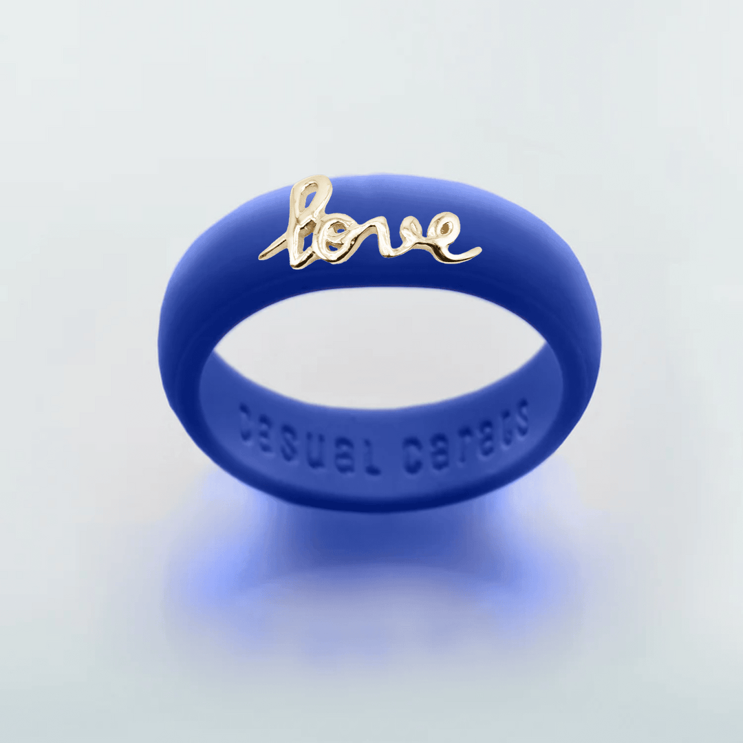 Yellow Gold Script "Love"