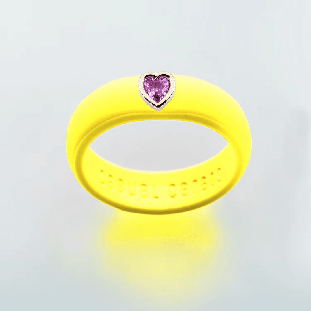 Pink Sapphire Heart