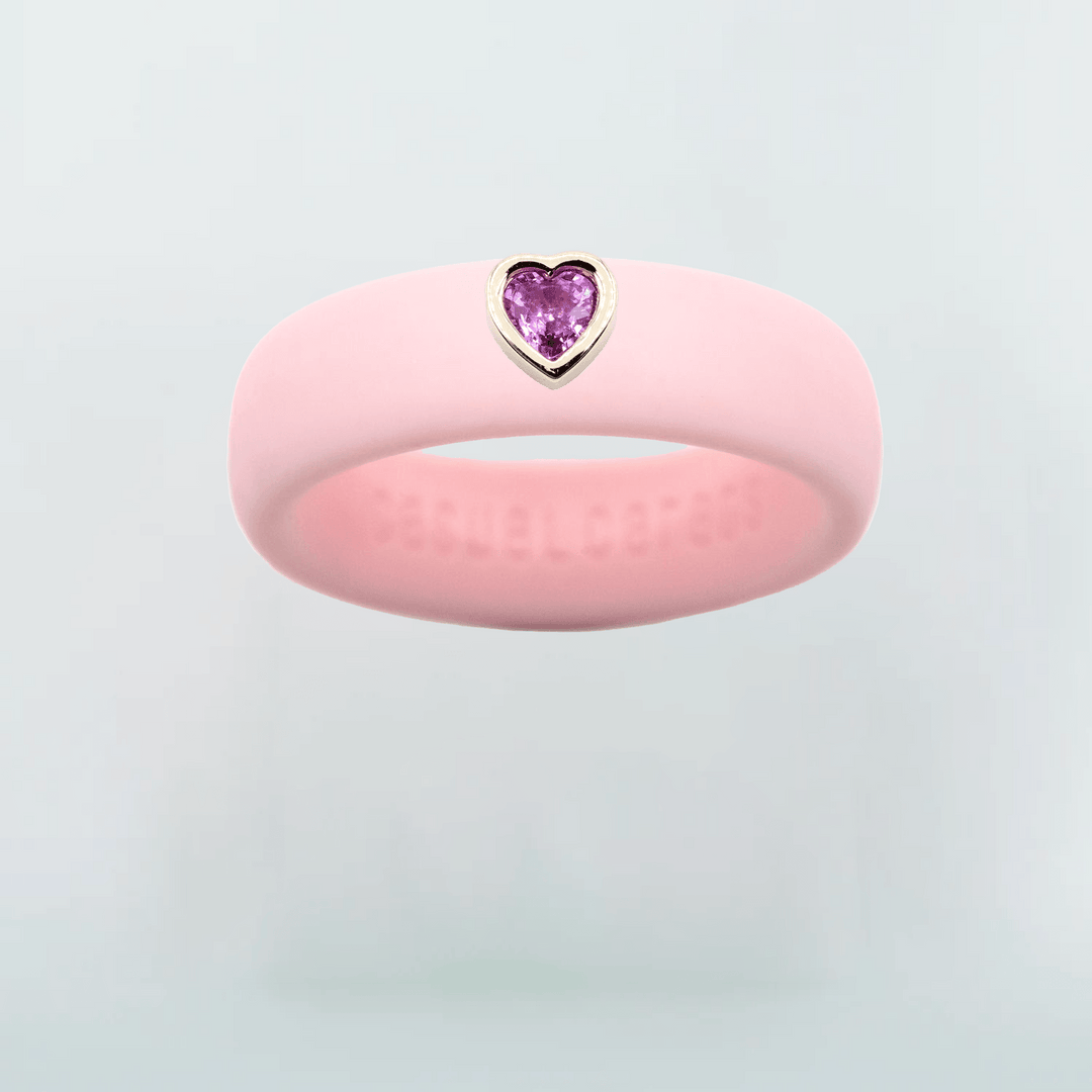 Pink Sapphire Heart