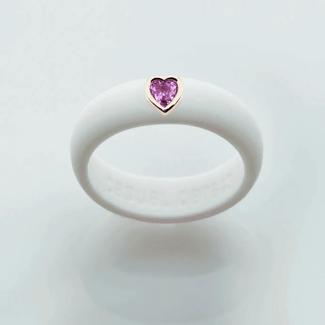 Pink Sapphire Heart