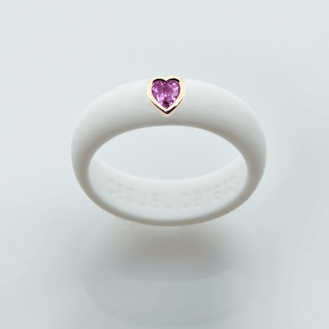 Pink Sapphire Heart