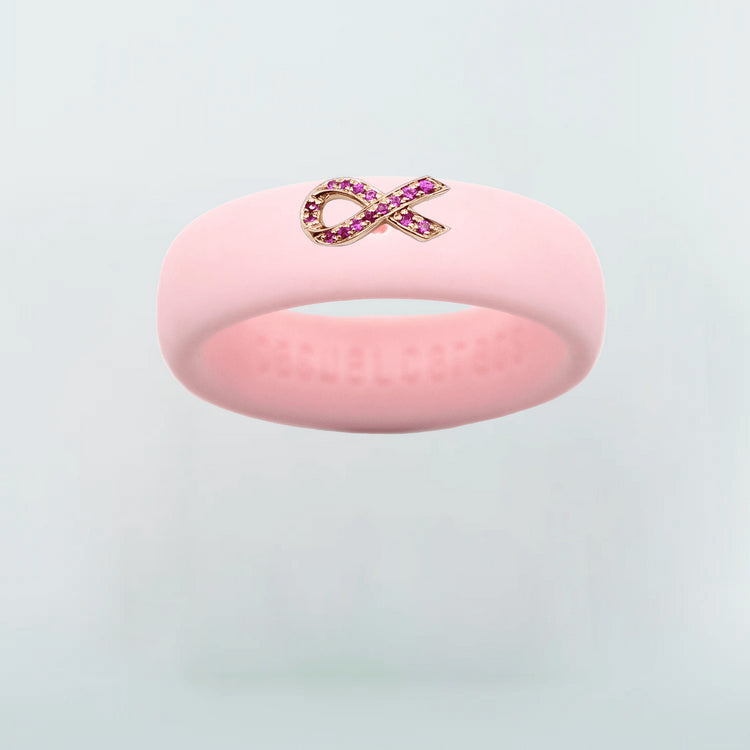 SUSAN G. KOMEN BREAST CANCER SILICONE RING