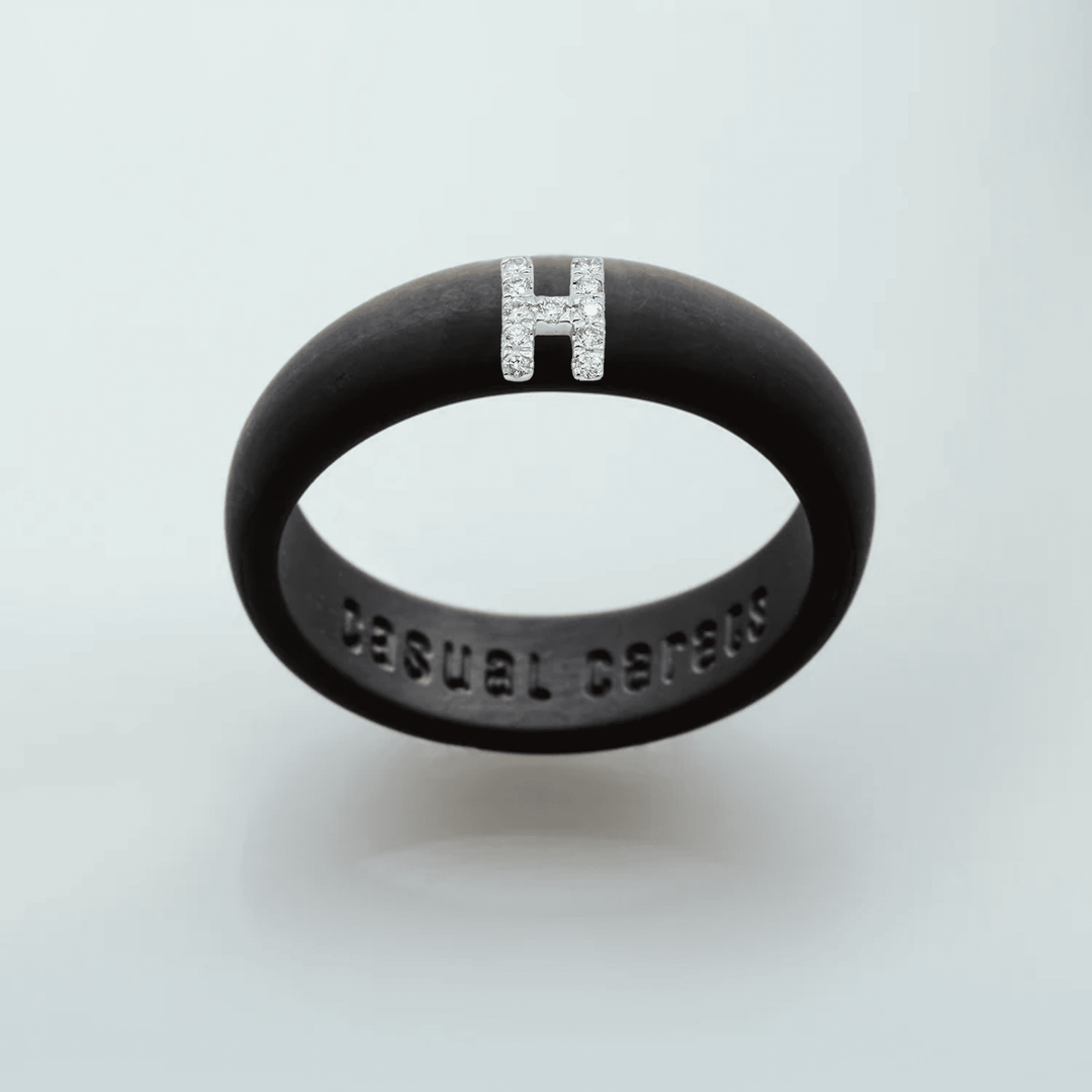 "H" Diamond Initial