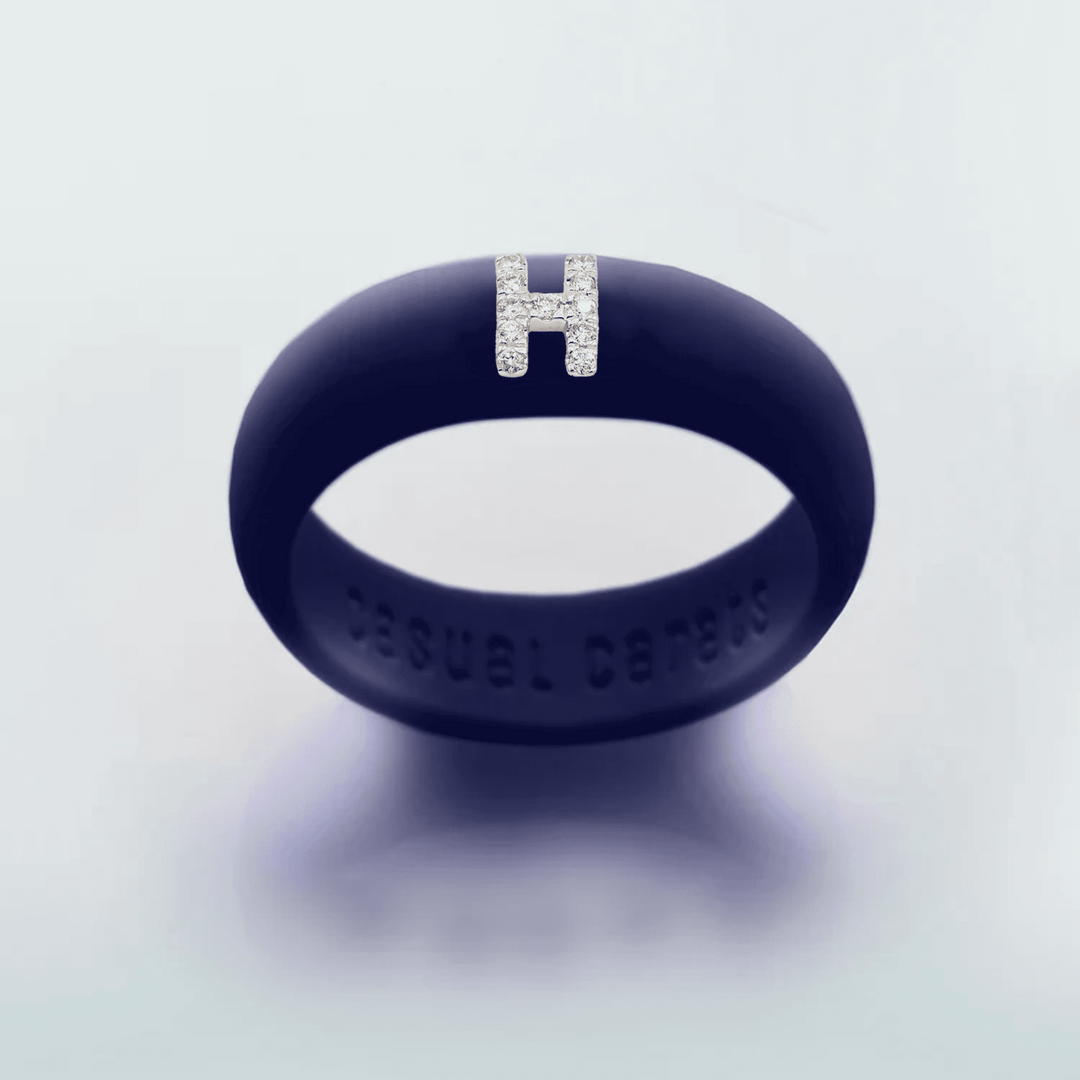 "H" Diamond Initial