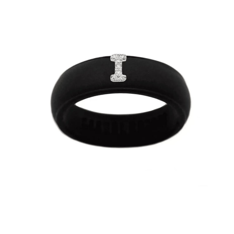 “I” Diamond Initial - Size 6