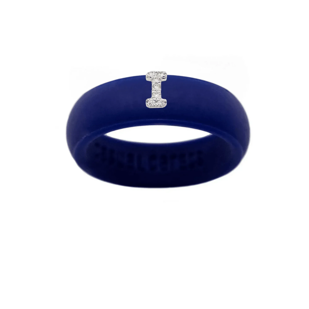“I” Diamond Initial - Size 7