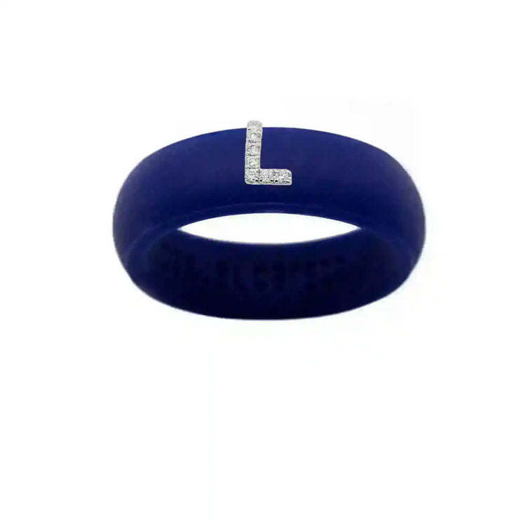 “L” Diamond Initial - Size 5