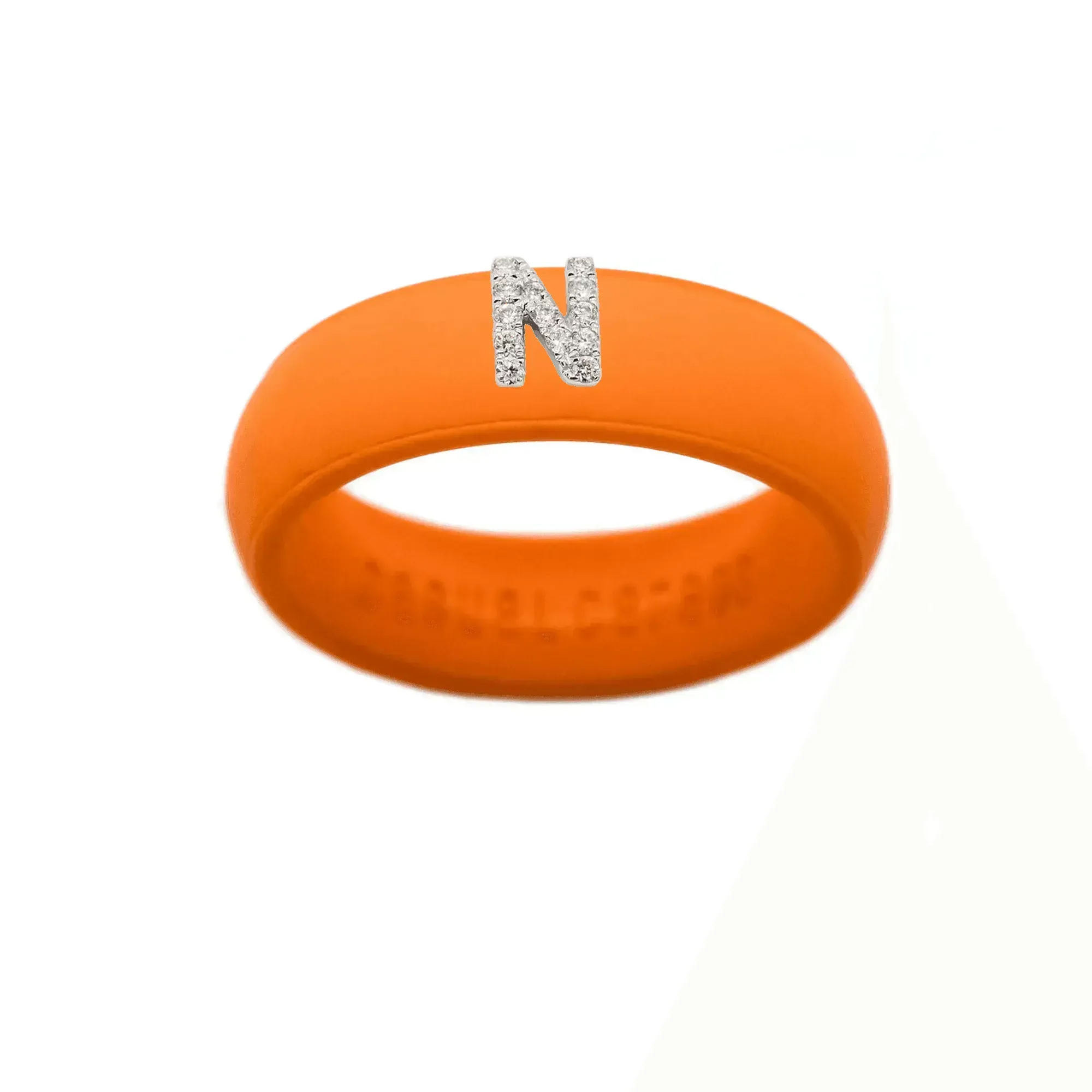 “N” Diamond Initial - Size 4