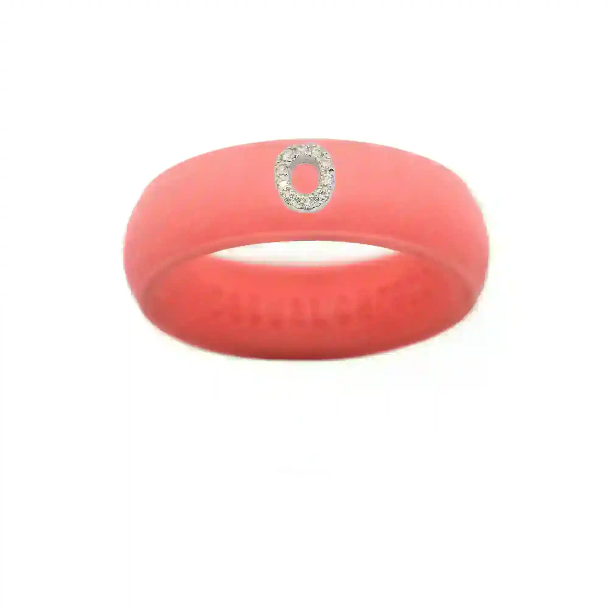 “O” Diamond Initial - Size 8