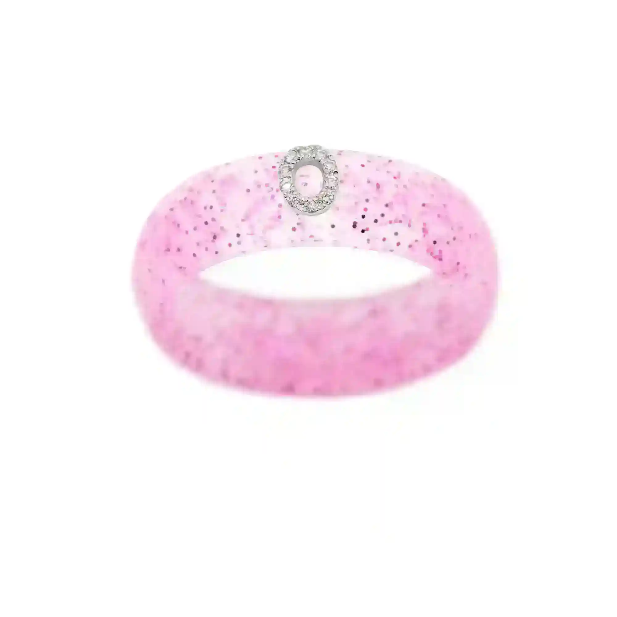“O” Diamond Initial - Size 8