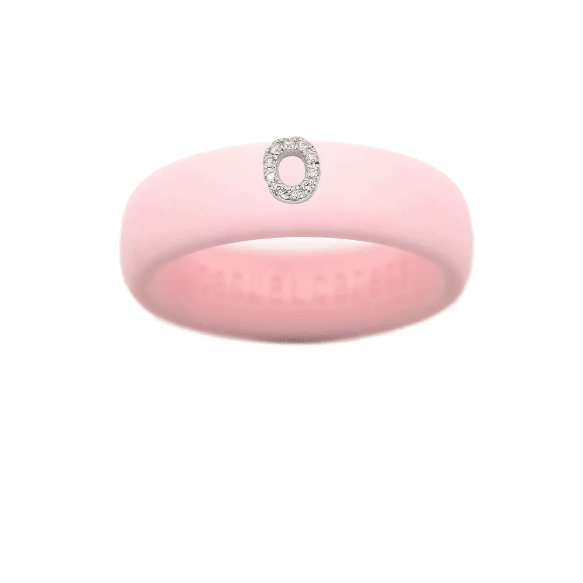 “O” Diamond Initial - Size 4