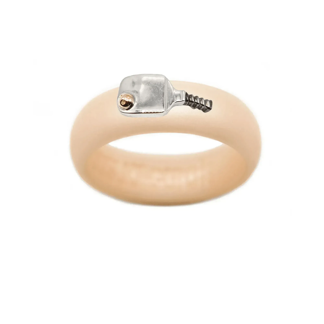 Pickleball Paddle Silicone Ring - Size 7