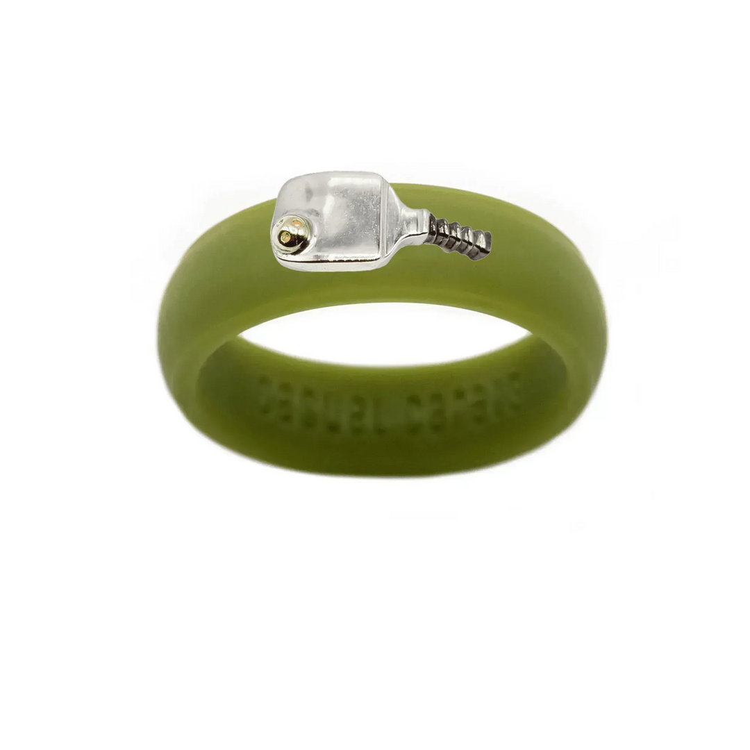 Pickleball Paddle Silicone Ring - Size 7