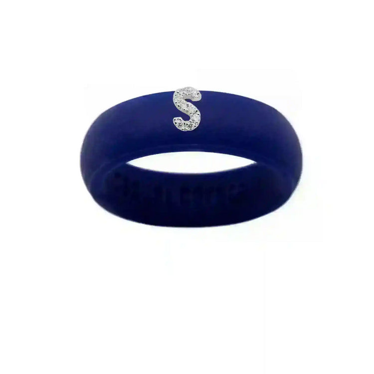 “S” Diamond Initial - Size 6