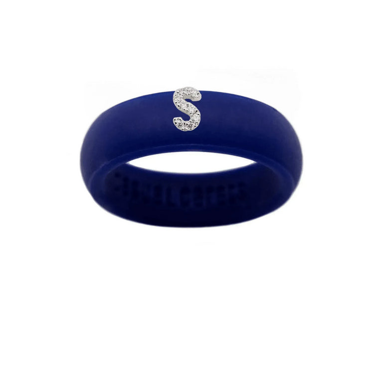 “S” Diamond Initial - Size 7