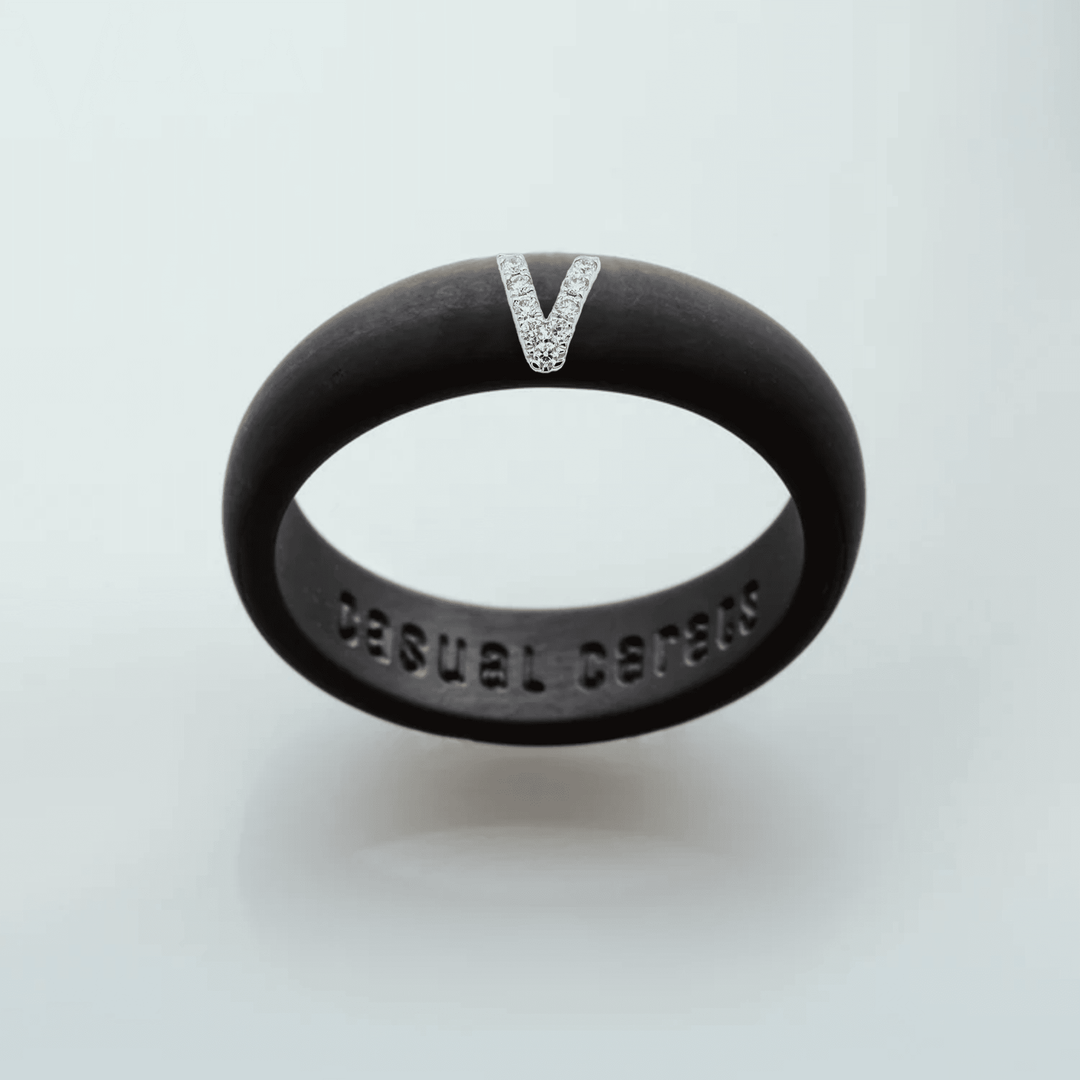 "V"  Diamond Initial