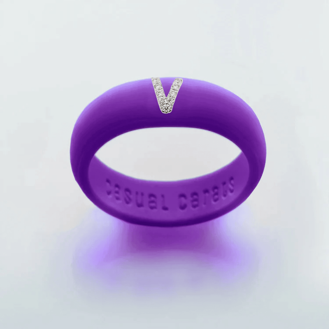 "V"  Diamond Initial