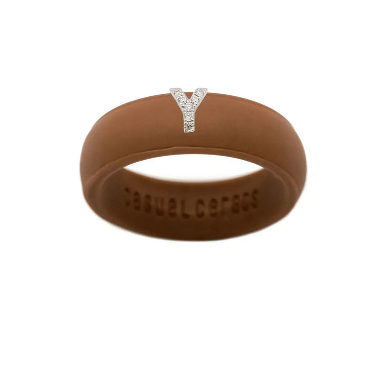 “Y” Diamond Initial - Size 4